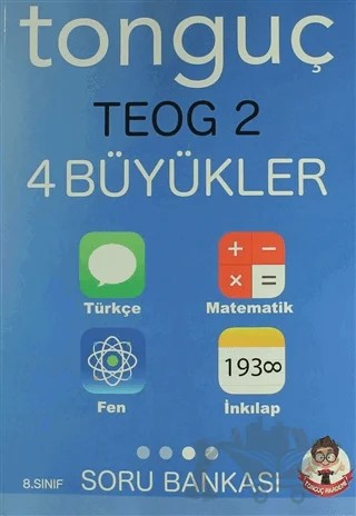 8. Sınıf 4 Büyükler TEOG-2 Soru Bankası – Kolektif – Tonguç Akademi kitap kapağı
