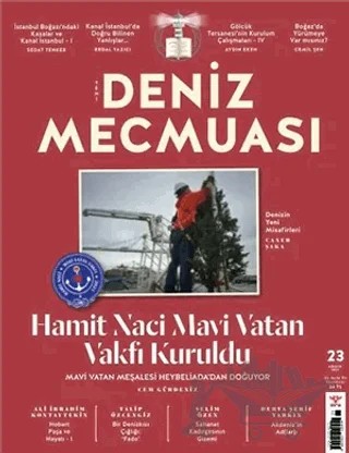 Yeni Deniz Mecmuası Sayı: 23 - Aralık 2021 – Yeni Deniz Mecmuası Dergisi kitap kapağı