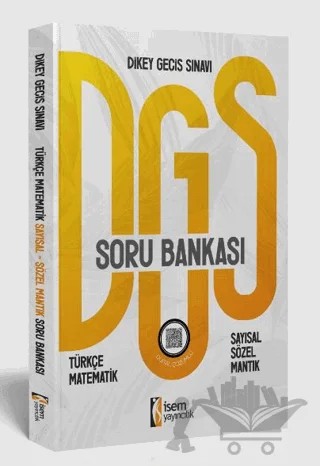 2023 İsem DGS Sayısal - Sözel Mantık Soru Bankası – Kolektif – İSEM Yayıncılık kitap kapağı
