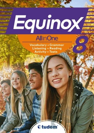 8. Sınıf İngilizce Equniox All In One – Kolektif – Tudem Yayınları - Bayilik kitap kapağı