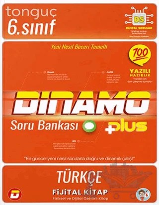 6. Sınıf Dinamo Türkçe Soru Bankası – Kolektif – Tonguç Akademi kitap kapağı