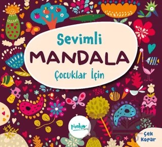 Çocuklar İçin Sevimli Mandala – Kolektif – Pinokyo Yayınları kitap kapağı