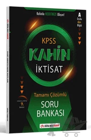 KPSS A Grubu Kahin İKTİSAT Tamamı Çözümlü Soru Bankası – Kolektif – Dijital Hoca kitap kapağı
