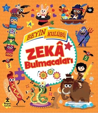 Beyin Kulübü Zeka Bulmacaları – Kolektif – Doğan Çocuk kitap kapağı