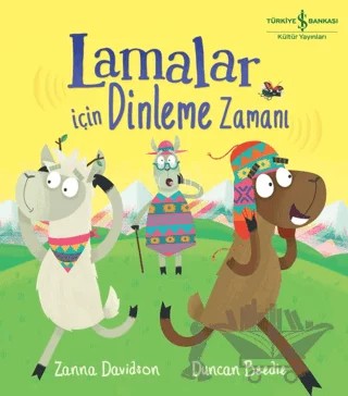 Lamalar İçin Dinleme Zamanı – Zanna Davidson – İş Bankası Kültür Yayınları kitap kapağı