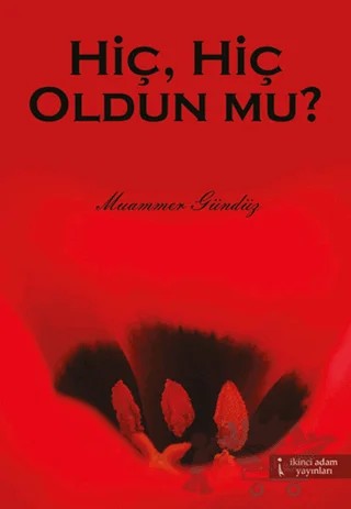 Hiç, Hiç Oldun mu? – Muammer Gündüz – İkinci Adam Yayınları kitap kapağı