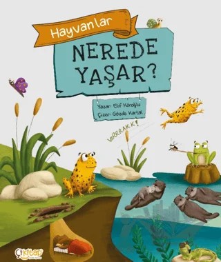 Hayvanlar Nerede Yaşar? – Elif Köroğlu – Çikitap kitap kapağı