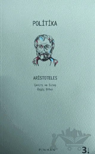 Politika – Aristoteles – Pinhan Yayıncılık kitap kapağı