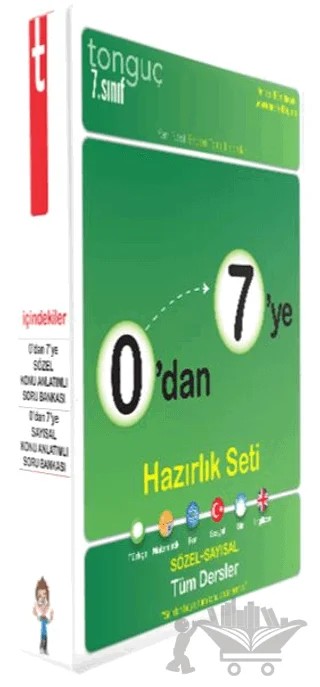 0'dan 7'ye Konu Anlatımlı Soru Bankası Seti – Kolektif – Tonguç Akademi kitap kapağı