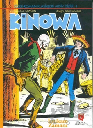 Kinowa İntikam Zamanı – Esse Gesse – Aksoy Yayıncılık kitap kapağı