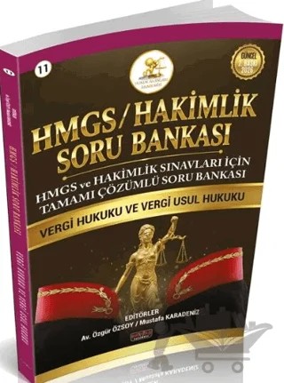 2026 HMGS Hakimlik Vergi Hukuku ve Vergi Usul Hukuku Soru Bankası – Mustafa Karadeniz, Özgür Özsoy – Savaş Yayınevi kitap kapağı