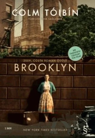 Brooklyn – Colm Toibin – Everest Yayınları kitap kapağı