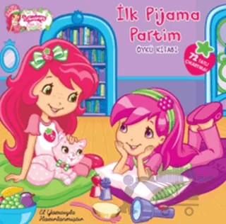 Strawberry Shortcake Çilek Kız İlk Pijama Partim (El Yazısı İle) – Lauren Cecil – Doğan Egmont Yayıncılık kitap kapağı