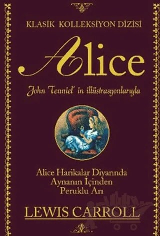 Alice – Lewis Carroll – Arka Bahçe Yayıncılık kitap kapağı