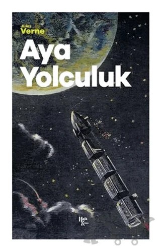Aya Yolculuk – Jules Verne – Halk Kitabevi kitap kapağı