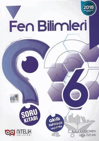 6. Sınıf Fen Bilimleri Soru Kitabı – Aykut Karaçimen, Uğur Özcan – Nitelik Yayınları - Bayilik kitap kapağı