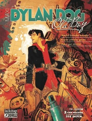 Dylan Dog Maxi Albüm 18 - Meçhul Birinden Mesajlar – Giovanni Di Gregorio – Lal Kitap kitap kapağı