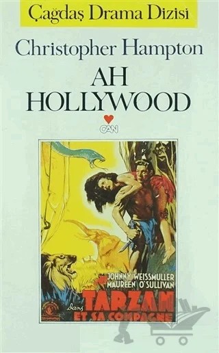 Ah Hollywood – Christopher Hampton – Can Yayınları kitap kapağı