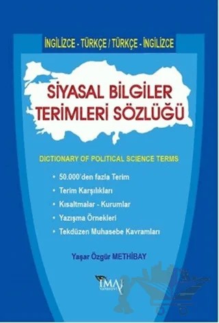 Siyasal Bilgiler Terimleri Sözlüğü – Yaşar Özgür Methibay – İmaj Yayıncılık kitap kapağı