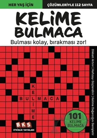 Kelime Bulmaca – Kolektif – BKS Etkinlik Yayınları kitap kapağı