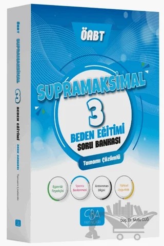 ÖABT Beden Eğitimi Supramaksimal-3 Soru Bankası Çözümlü – Mutlu Cuğ – CBA Akademi kitap kapağı