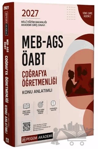 2027 MEB-AGS ÖABT Coğrafya Öğretmenliği Konu Anlatımlı – Kolektif – Pegem Akademi Yayıncılık kitap kapağı