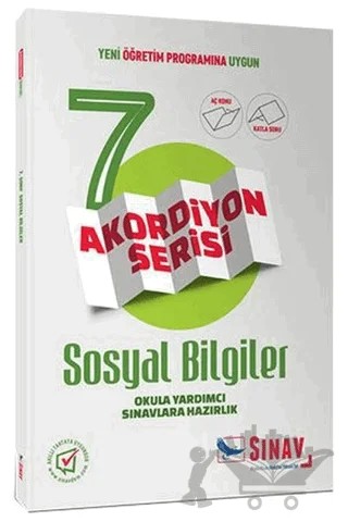 7. Sınıf Sosyal Bilgiler Akordiyon Serisi – Kolektif – Sınav Yayınları kitap kapağı