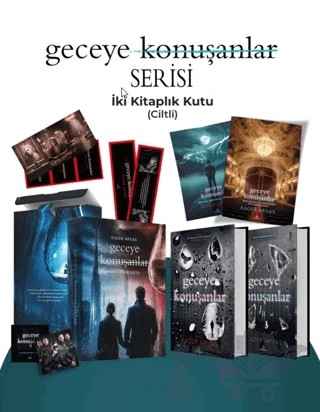 Geceye Konuşanlar (İki Kitaplık Kutu) – Kader Arvas – Ephesus Yayınları kitap kapağı