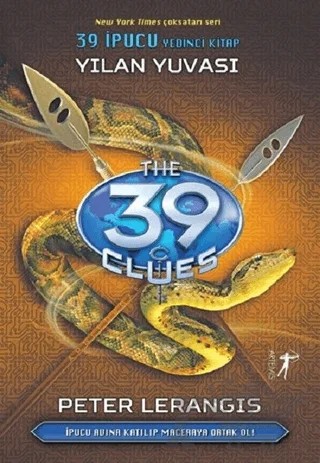 Yılan Yuvası - 39 İpucu Yedinci Kitap – Peter Lerangis – Artemis Yayınları kitap kapağı