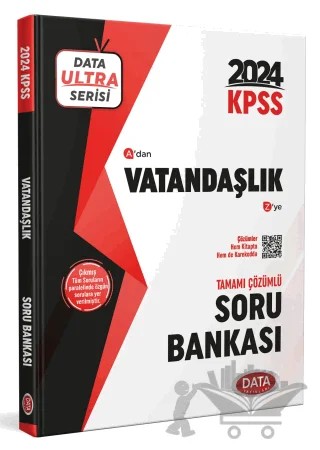 2024 KPSS Ultra Serisi Vatandaşlık Soru Bankası – Kolektif – Data Yayınları kitap kapağı