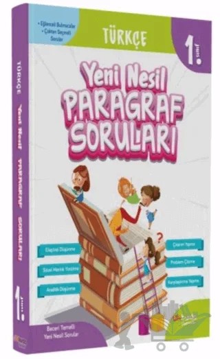 1. Sınıf Türkçe Yeni Nesil Paragraf Soruları – Kolektif – ONburda Yayınları kitap kapağı