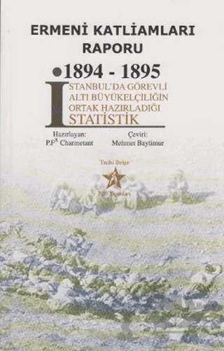 Ermeni Katliamları Raporu 1894-1895 – Kolektif – Peri Yayınları kitap kapağı