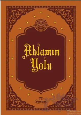 Ablamın Yolu – Nazende Meriç – Ravza Yayınları kitap kapağı
