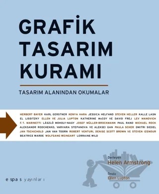 Grafik Tasarım Kuramı – Helen Armstrong – Espas Kuram Sanat Yayınları kitap kapağı