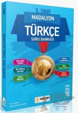5. Sınıf Türkçe Madalyon Soru Bankası – Kolektif – Madalyon Yayınları kitap kapağı
