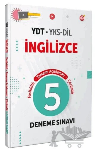 İngilizce YDT YKS-DİL Tamamı Çözümlü 5 Fasikül Deneme – Kolektif – Editör Yayınevi kitap kapağı