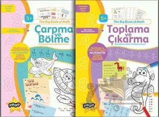 Etkinliklerle Matematik Seti (2 Kitap Takım) – Kolektif – Pogo Çocuk kitap kapağı