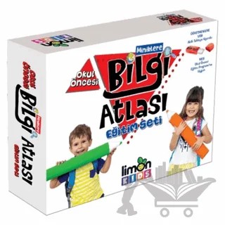 Miniklere Bilgi Atlası Eğitim Seti – Kolektif – limonKIDS kitap kapağı