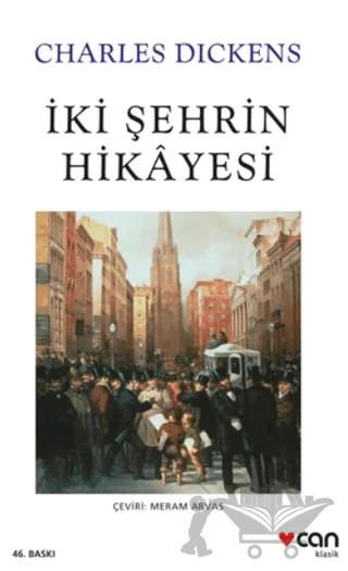 İki Şehrin Hikayesi – Charles Dickens – Can Yayınları kitap kapağı