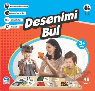 Desenimi Bul - Eğitici Yapboz – Kolektif – Martı Çocuk Yayınları kitap kapağı