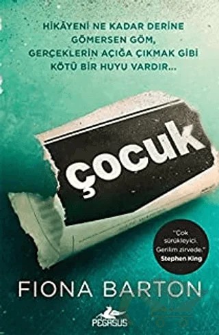 Çocuk – Fiona Barton – Pegasus Yayınları kitap kapağı