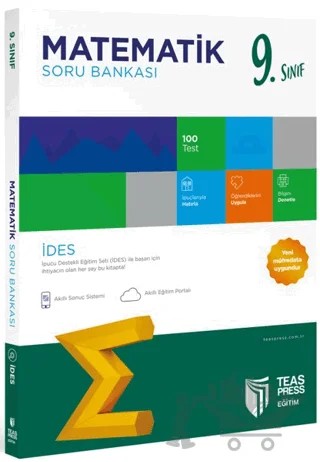9. Sınıf Matematik Soru Bankası – Kolektif – Teas Press kitap kapağı