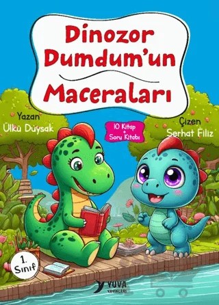 Dinozor Dumdum’un Maceraları (10 Kitap) – Ülkü Duysak – Yuva Yayınları kitap kapağı