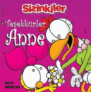 Sizinkiler - Teşekkürler Anne – Salih Memecan – Mart Yayınları kitap kapağı