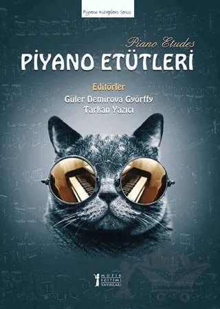 Piyano Etütleri – Güler Demirova Györff, Tarkan Yazıcı – Müzik Eğitimi Yayınları kitap kapağı