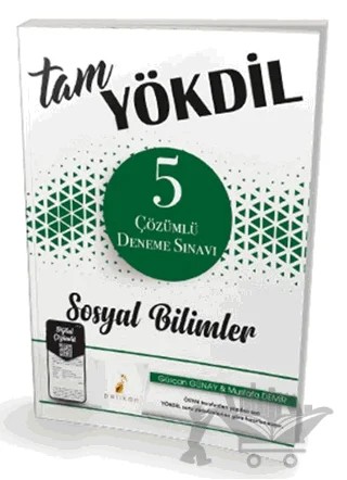 Tam YÖKDİL Sosyal Bilimler Dijital Çözümlü 5 Deneme Sınavı – G. Günay, M. Demir – Pelikan Tıp Teknik Yayıncılık kitap kapağı