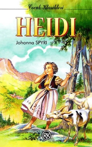 Heidi – Johanna Spyri – Remzi Kitabevi kitap kapağı