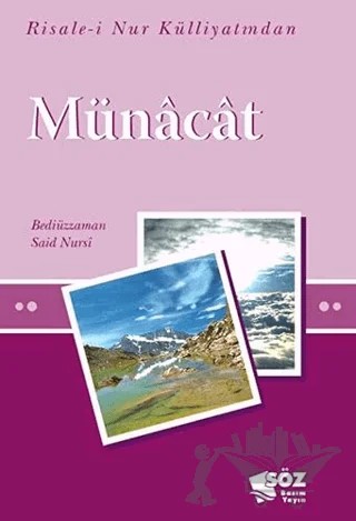 Münacat (Mini Boy) – Bediüzzaman Said-i Nursi – Söz Basım Yayın kitap kapağı
