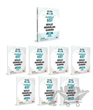 Fasiküllü 657 Sayılı Devlet Memurları Kanunu Set (Konu Özetli Sorular 7 Fasikül) – Kollektif – Data Yayınları kitap kapağı