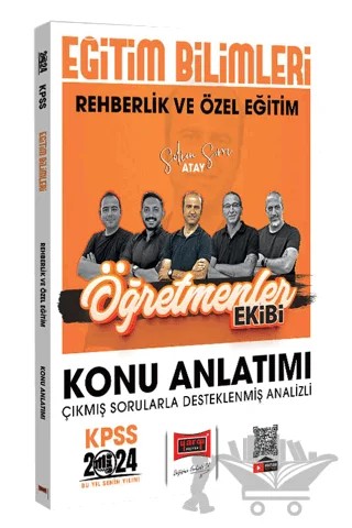 2024 KPSS Eğitim Bilimleri Öğretmenler Ekibi Rehberlik ve Özel Eğitim Konu Anlatımı – Selim Sırrı Atay – Yargı Yayınevi kitap kapağı